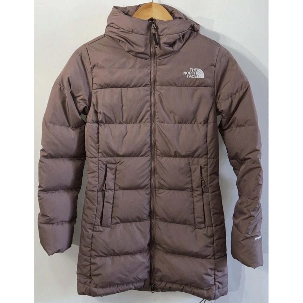 Women's The North Face Gotham 550 Down Hooded Parka Sz XS